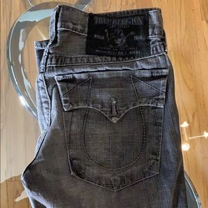 True religion black jeans